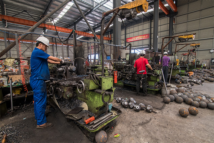 奉化网架配件车间